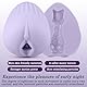 BDSMAGE Masturbator Egg,Masturbieren Eichel Stimulator für Männer,Taschenmuschi extrem eng,erotisches Sexspielzeug für Männer Solo,Mastrubrator Mastubator Mastubstor Mastrubator (Lila - B)