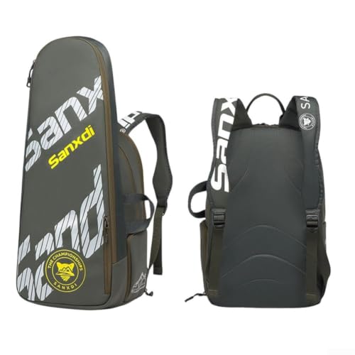 Mochila para raquetas ultraligera con sección de calzado y bolsillo portón para laptop 3