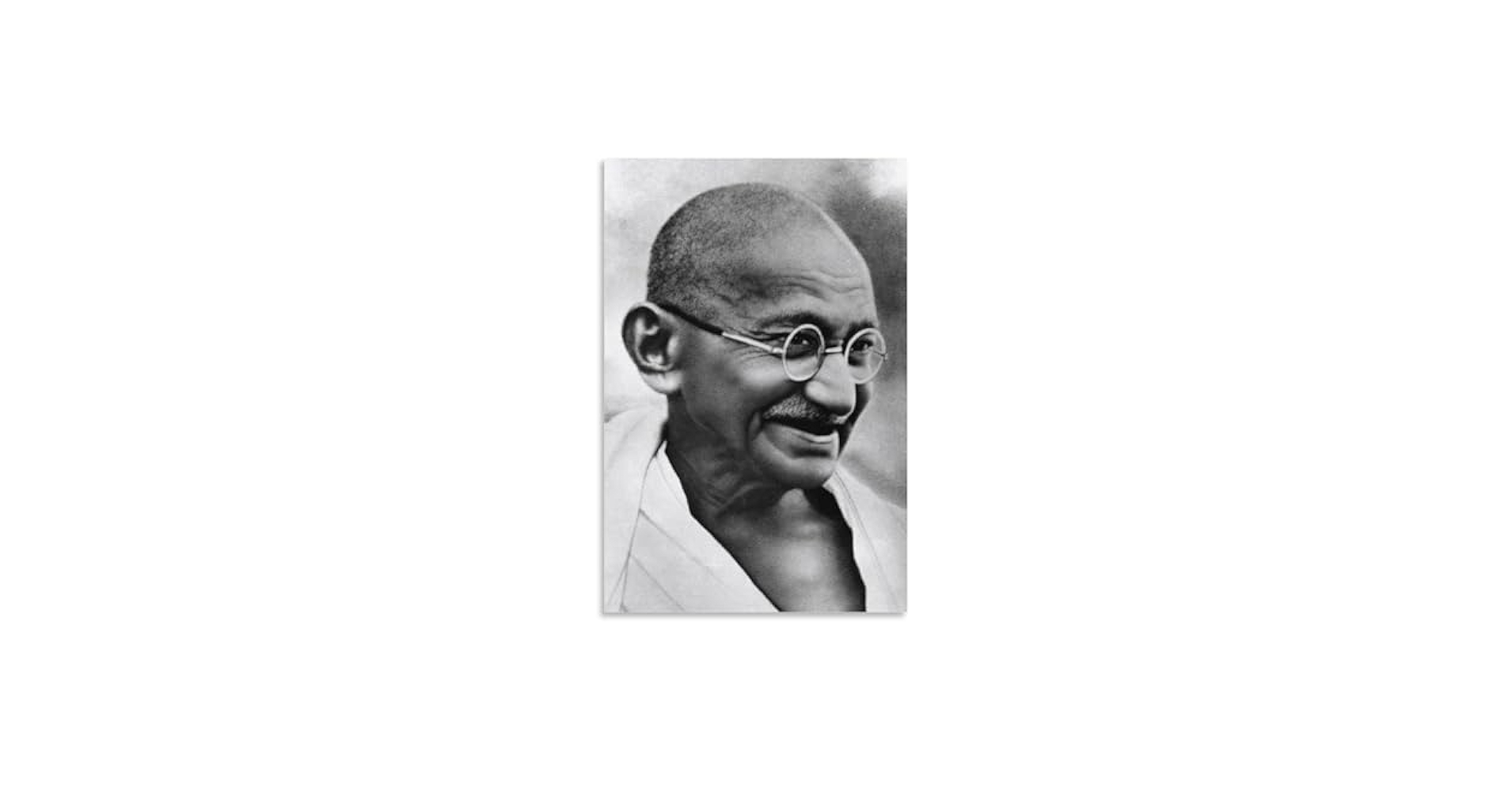 Amazon.co.jp: マハトマ・ガンジーのポスター プリント