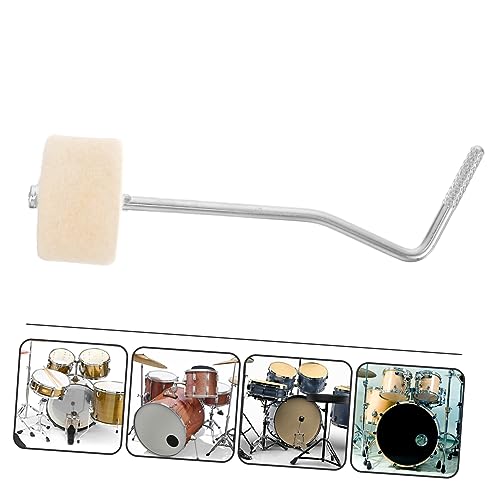Martillo para pedal de bombo con cabeza de fieltro y diseño curvado miniatura 6