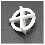 FHYTGBS Kreuz-Fliesen-Abstandshalter Nivellierklemmen - Fliesen-Nivellierwerkzeuge Gap-Locator Bodenverlegung BAU Handwerkzeug (Color : 3.0mm White)
