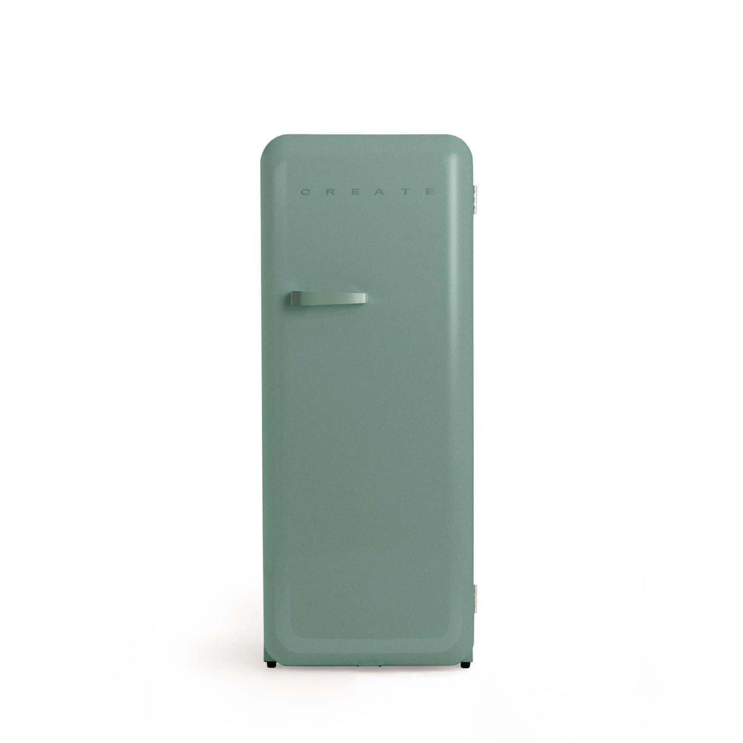 CREATE / RETRO FRIDGE 150 TERRACOTA/Frigorífico blanco roto maneta terracota con congelador 281L / 102W. bajo consumo. 150cm. 3 estantes. regulador temperatura. botellero. 60x60x150cm — view 34