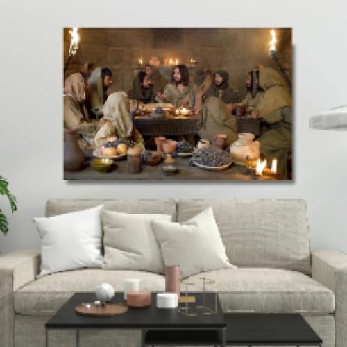 Affiche et impressions La Cène XINBAO art mural premium de 40x70cm sans cadre