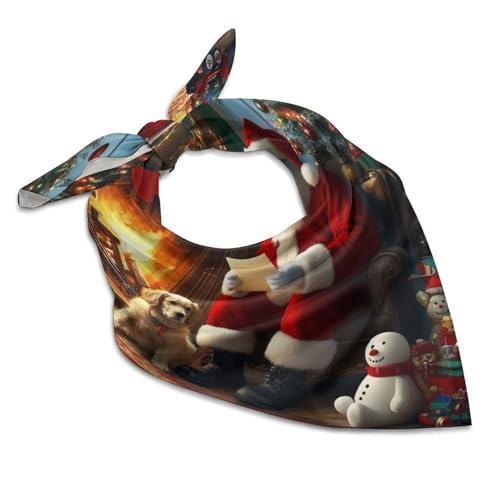 Silk Square Scarf for Hair Women Neckerchief Headscarf Bandanas Kerchief2