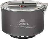 MSR WindBurner 2.5-Liter Ceramic Camping Sauce Pot with Strainer Lid