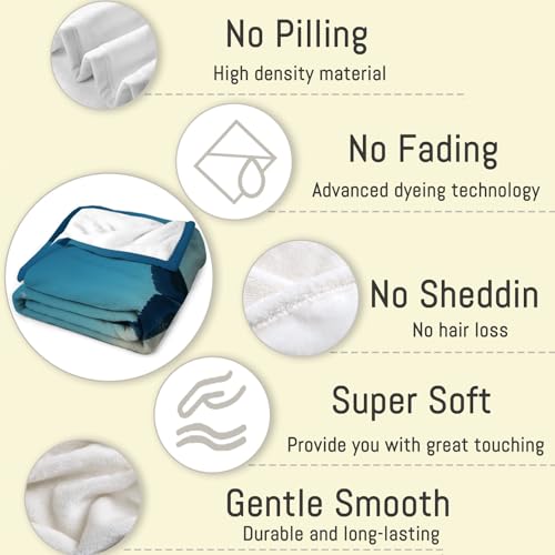 Couverture microfibre chaude et moelleuse pour lit toutes saisons