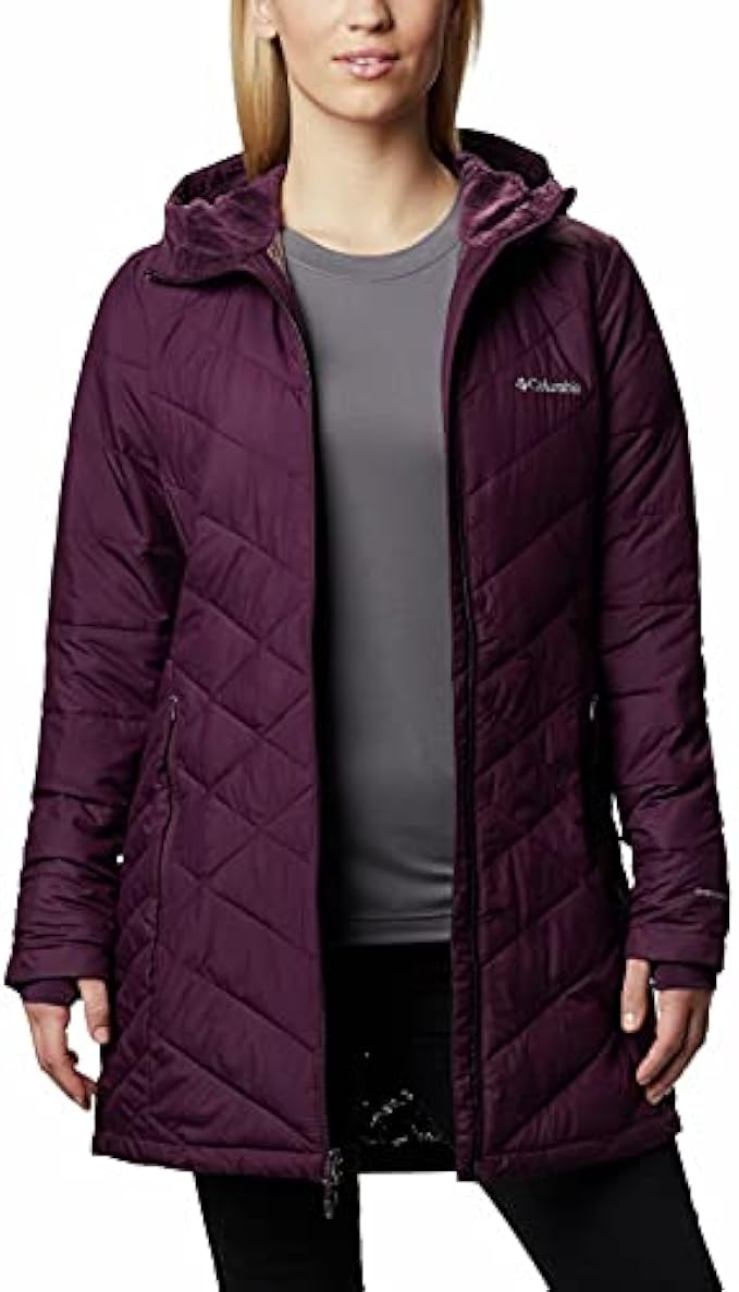 Columbia Women's Heavenly Long Hooded Jacket - Plus Size