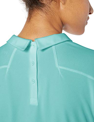 Puma Golf 2019 Women's Long Sleeve Polo, Blue Turquoise, XX-Large