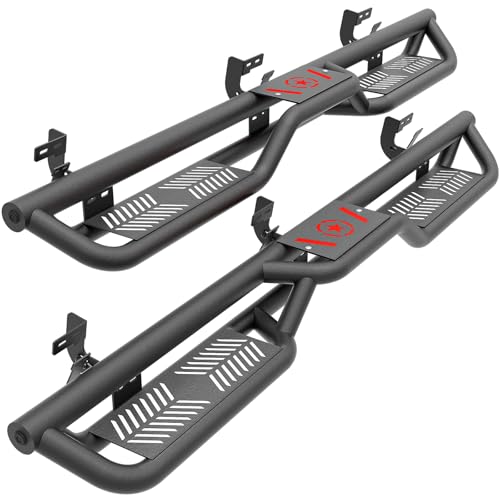 Estribos dobles para Dodge Ram Quad Cab 2009-2024 miniatura 7