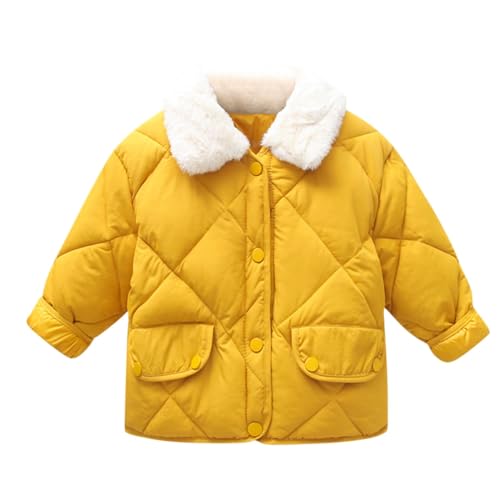 HAOLEI Bambini Ragazzi Cappuccio Parka Inverno Giacca Foderato in Pile Caldo Cappotti Giubbotto Invernale Bambino per...