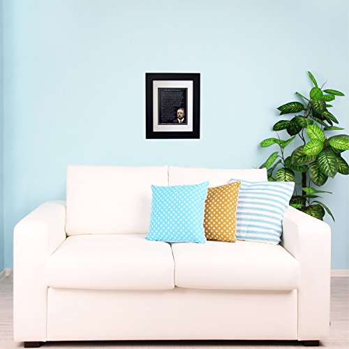 Outwest Trading The Man In The Arena Speech Photo Print On Matte Photo Paper (8 X 10) #TOP4