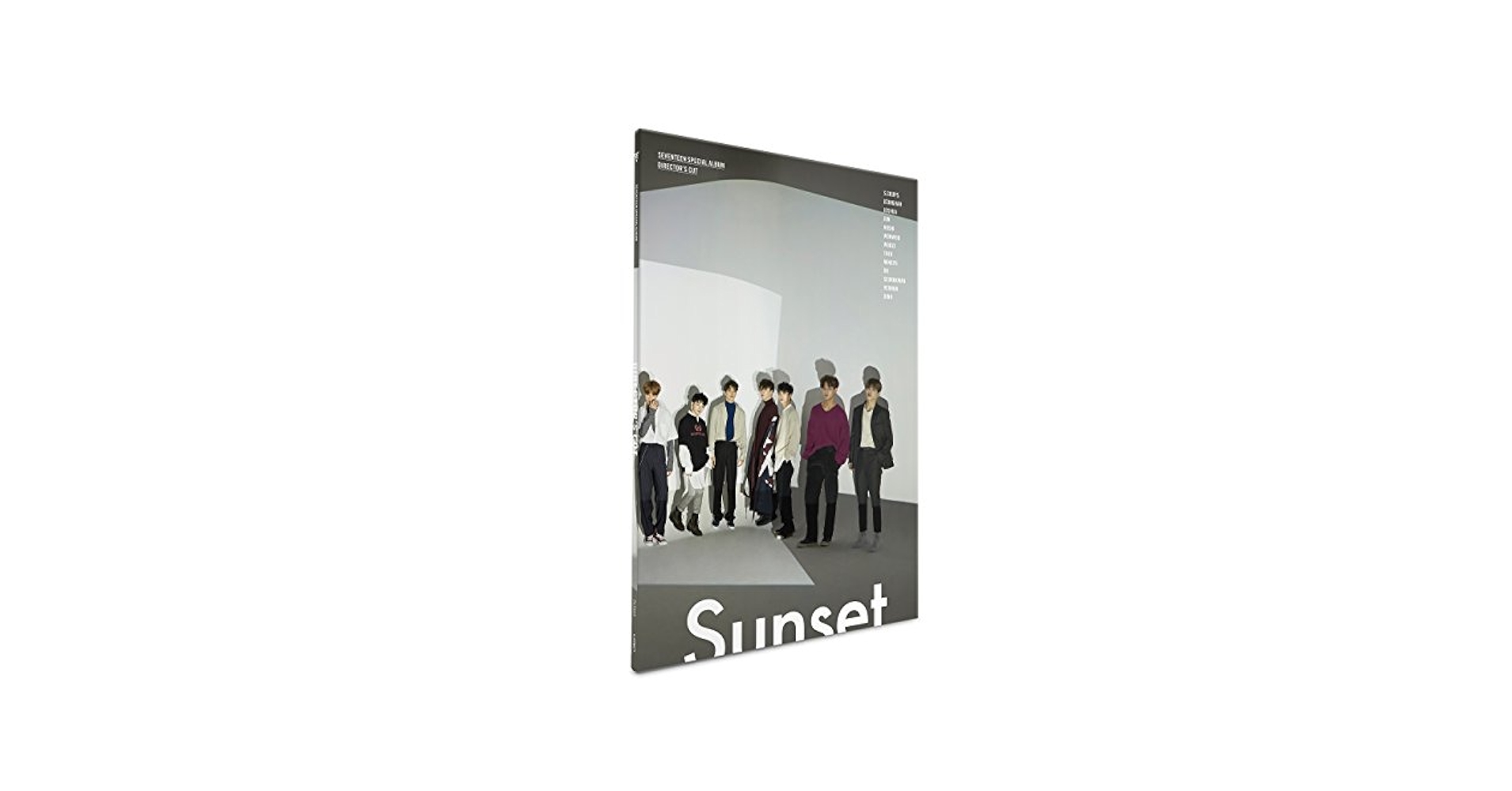 Amazon.com: SEVENTEEN Director's Cut Special Album (SUNSET