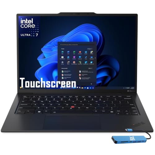 Image of Lenovo ThinkPad X1 Carbon, 14 inch Touchscreen, Ultra 7 165U, 32GB DDR5 1TB SSD
