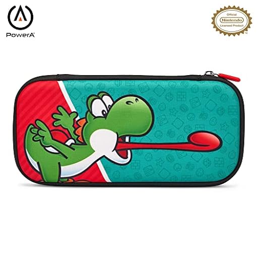 Estuche delgado PowerA para Nintendo Switch o Nintendo Switch Lite - Mario: Go Yoshi, carcasa protectora, funda para videojuegos, funda para consola, accesorios, almacenamiento, con licencia oficial | Ya disponible en tu tienda friki favorita! En mundofriki.es!