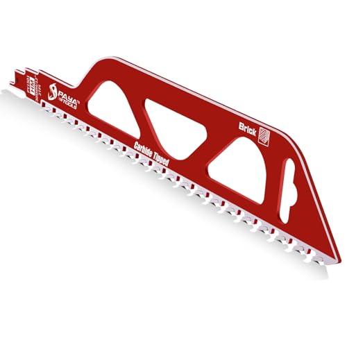 PAYA TOOLS Demolition Masonry Reciprocating Saw Blade, Carbide Blades for Cutting Aerated Concrete...