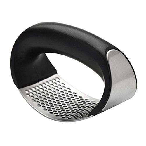 Garlic Presses, Stainless Steel Garlic Press Garlic Crusher for Kitchen, Garlic Rocker Garlic Press Ginger Crusher
