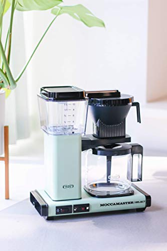 Moccamaster KBG Select, Kaffeemaschine mit Glaskanne, Filterkaffeemaschine, Pastel Green, 1.25L – Bild 7