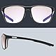 uvex lvl up BLUE CV - Gaming Brille für Damen und Herren - mit Blaulichtfilter - konstraststeigernd - black matt/yellow - one size