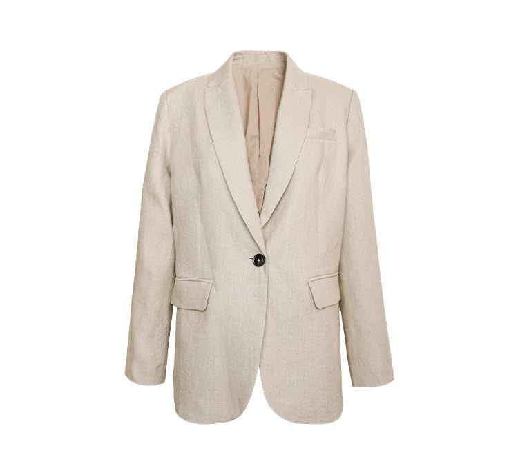 Ensemble de costume en lin blanc K2168W premium avec gilet