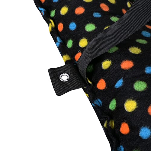 Image of Cotton Swing Chair for Kids Baby's Children Folding and Washable1-6 Years with Safety Belt /Home,Garden Jhula for Babies|Swing for Kids | Seat and Back Side 16x16 inch