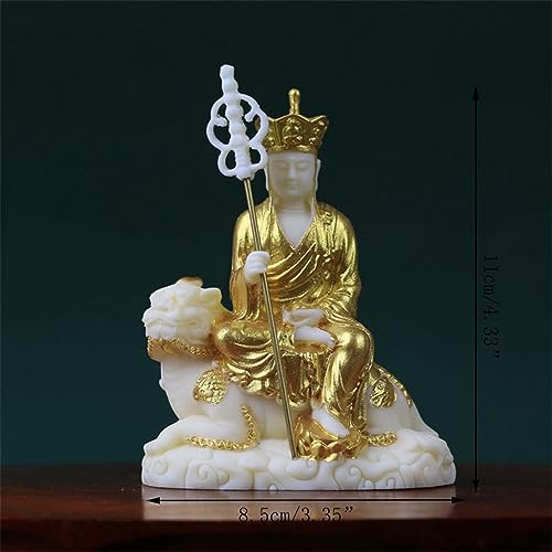 Estatua Ksitigarbha estilo chino decorativa miniatura 2