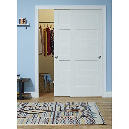 Johnson Hardware 111SD 72 in. 2Door Heavy Duty Pocket Door Hardware