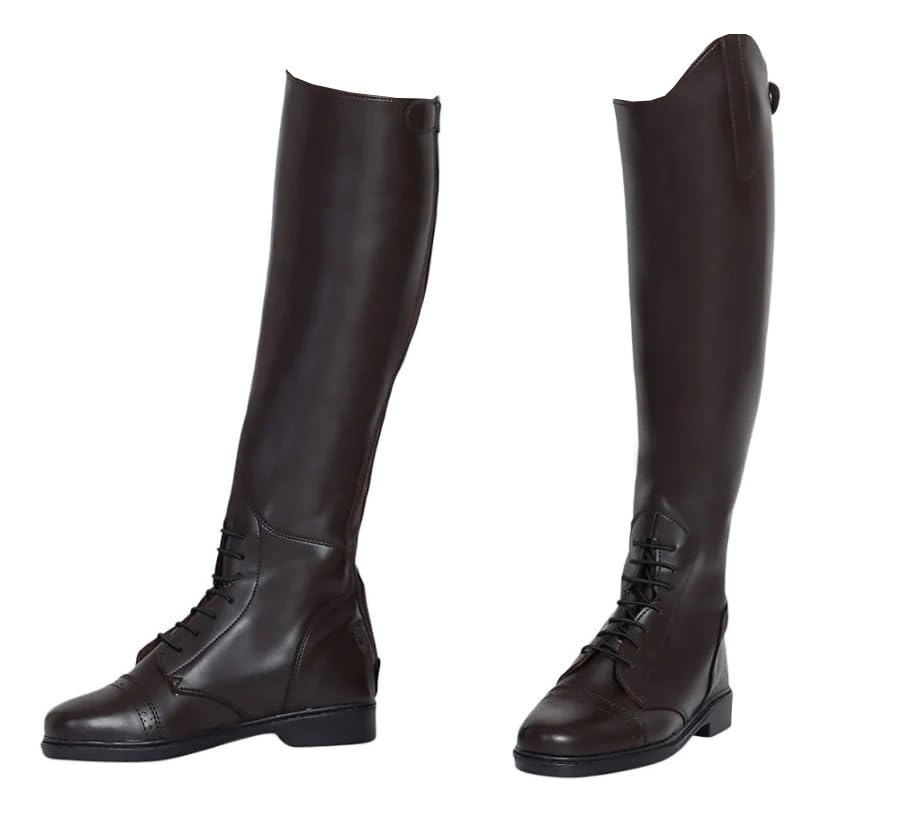 TuffRider Kid's Starter Back Zip Field Boots in Synthetic Leather