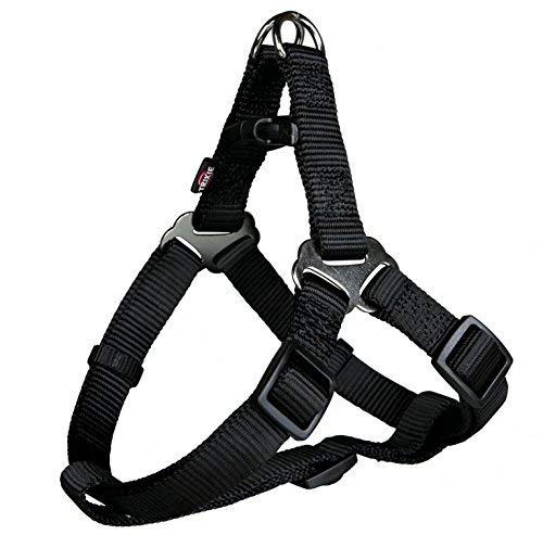 TRIXIE premium one touch harness size L: chest circumference 25.6-31.5 inches/1 inch in black - Image 2