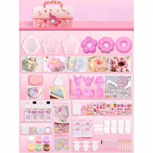 miluFox�y�X�g���X����DIY�z�X�N�C�[�Y���L�b�g �ӂ�����A�т̂��炩�ߋ����I?���E�^�E�A�ѕ��t�� (�a����/�N���X�}�X �v���[���g��) (�s���`�_�C�������h�Z�b�g�y�W�F��500ml�z�y���^13��z,�s���N�ł�)