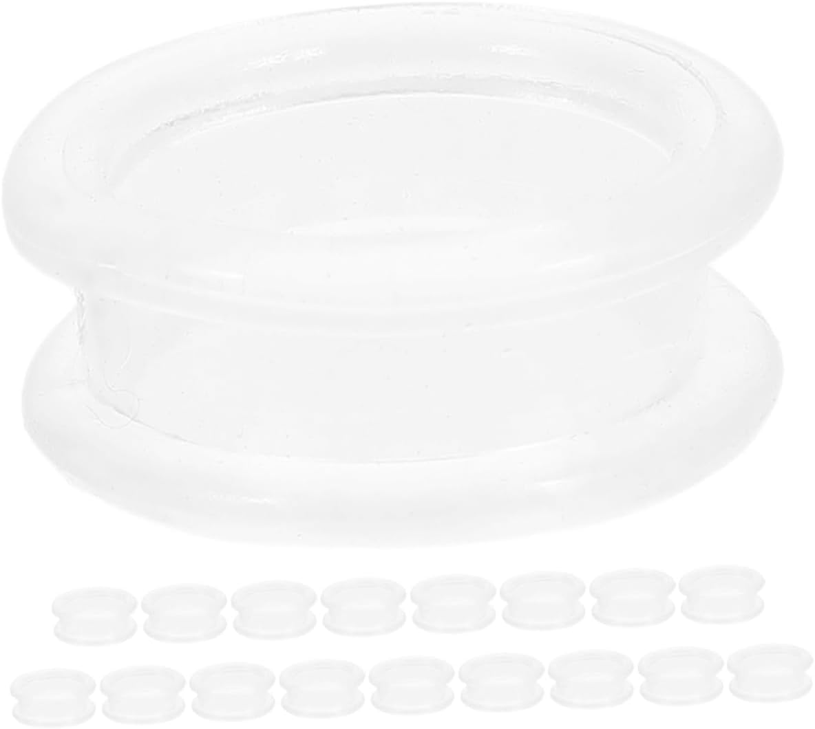 18pcs Silicone Scissors Finger Grips for Pet Grooming Soft and Comfortable Finger Protector for Hair Cutting for Dog Grooming Scissors and Barber Shears