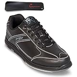  Herren Bowlingschuhe KR Strikeforce Flyer schwarz inkl. Schuhanzieher (42.5 EU)