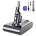 Produktbild Akku für Dyson V7 SV11 Mit Batterieanzeige Kompatibel SV11 Absolute Animal Motorhead Trigger Car+Boat Fluffy HEPA Mattress Staubsauger (2 Filter)