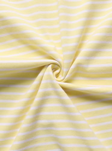 Image of Girls' Summer Shirts Cute Tops Ruffle Sleeve Crew Neck Casual Tees