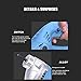 SHZICMY Handheld Concrete Vibrating Tool, 800W Electric Concrete Vibrator with 3.94ft Vibrating Rod, Portable Pencil Cement Vibrator Remove Air Bubble and Mix Concrete