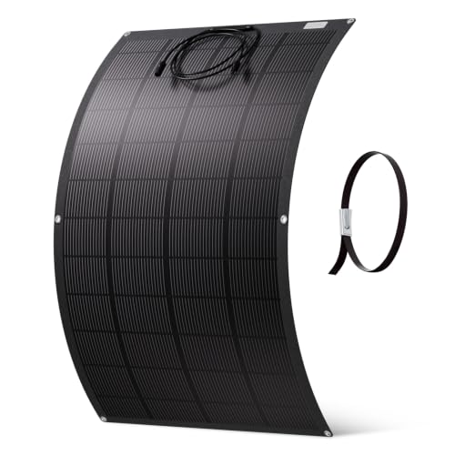 ECO-WORTHY 200W Flexible Solar Panel 12V N-Type 18BB for Motorhome Boat