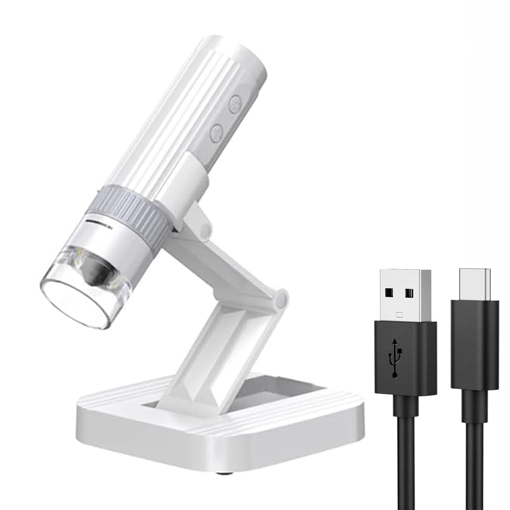 Etzin USB Digital Microscope, 50X-1000X Magnifying Coin Microscope,KMDES Portable Handheld Pocket Microscope,8 LED Lights Adjustable, HD Microscope PC View, Microscope for Adult & Kids -EPL-991IM.-image-45