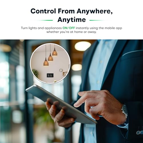 Image of SmartLife Modular 4 Gang Touch Smart Switch (Black) | WiFi + BLE | Premium Glass Finish | Compatible with Alexa, Google Assistant, HA, IFTTT & SmartLife App | Fits Roma & Similar Plates