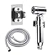 Bidet Handbrause,Bidet Brause,Handbrause Toilette,Waschbeckenbrause mit Schlauch 150 cm und Ohne Bohren Halterung,Arschdusche,Jet Spray Toilet Germany für Bäder,Küche