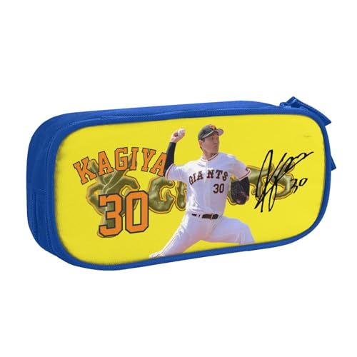 読売巨人軍 ジャイアンツ 筆箱 鍵谷陽平 30番 野球 帆布 大容量 ペンケース サイン ポーチ 筆入れ 小学生 中学生 大学生 高校生 男の子 女の子 社会人用 かわいい 多機能 人気 おしゃれ キャラクター 長さ21cm×幅10.5cm×厚み5cm