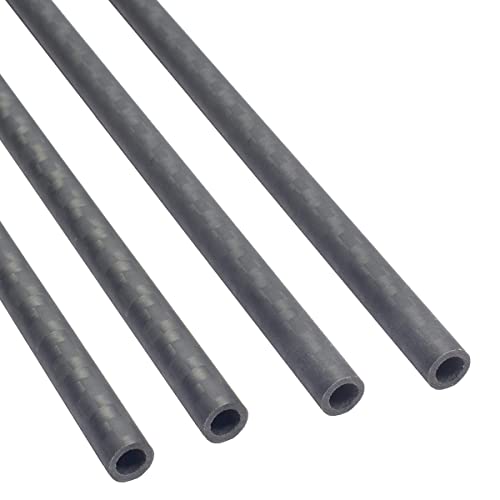 Cncarbonfiber TUBE-TM0000604350M 4Pcs Carbon Fiber Tube 6Mmx4Mmx350Mm,8/10/12/16/22/25/30Mm Available cover