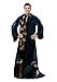 Warner Brothers Fantastic Beasts, "Newt" Adult Comfy Throw Blanket with Sleeves, 48" x 71", Multi Color