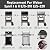 Flavorizer Bars Grill Parts for Weber Spirit E-210, Spirit 200, Spirit II E210, GS4 Spirit II E-210 Series Gas Grills with Front-Mounted Control,Porcelain Enameled Spirit 210 Replacement Parts, 7635