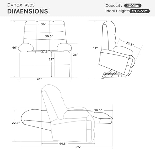 Luxury massage chair recliner