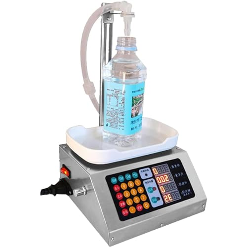 Automatic Honey Filling Machine for Bottles - Efficient Liquid Filler with Digital Control for 10-3000g, Ideal for Small Cosmetic Liquid Applications, Precise and Reliable.