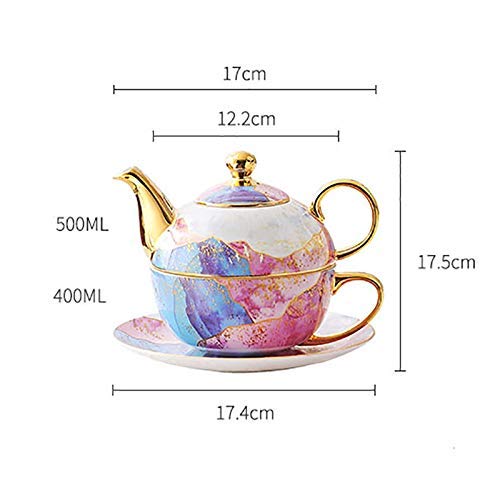 Juego de tetera desmontable de burbujas / tetera de calor / máquina de té perfecta / taza de café china, juego de tetera… - Imagen 3