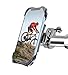 Produktbild Aunsuy Handyhalterung Fahrrad, Universal Handyhalterung Motorrad 360°Drehbare Anti-Vibration Handyhalter Fahrrad für iPhone 13 Pro Max/12/11/X/XR/XS MAX,Samsung Galaxy S20 für 4,0-6,8 Zoll Handys