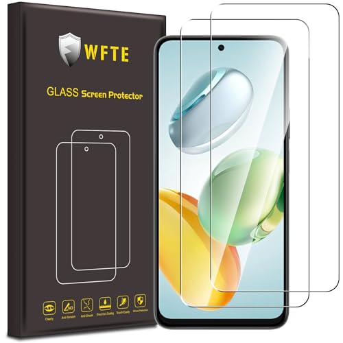 WFTE [2-Pack Protector de Pantalla para Honor 200 Smart,9H Dureza,Huellas Dactilares Libre,Sin Burbujas,Cristal Templado Protector de Pantalla Honor 200 Smart