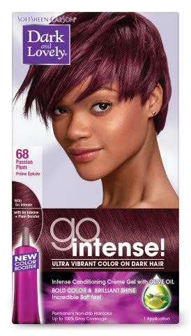 Dark & Lovely Dark And Lovely Go Hair Color 068 [Passion Plum] (Pack of 2)