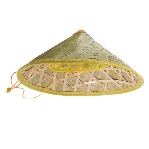 Chapeau style chinois vintage et léger pour hommes et femmes