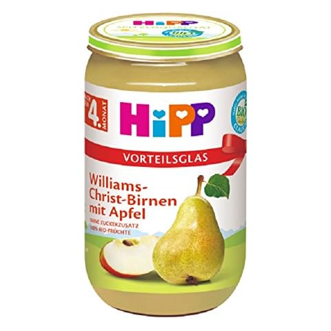 HiPP Früchte Williams-Christ-Birnen mit Apfel Cover